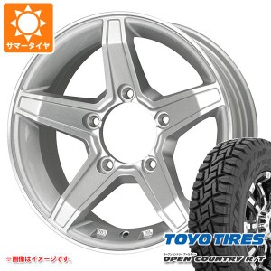 ジムニー JB64W用 サマータイヤ トーヨー オープンカントリー R/T 215/70R16 100Q ブラックレター プレミックス エステラ 5.5-16 タイヤ