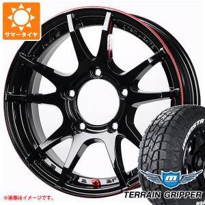 ジムニー用 サマータイヤ モンスタ テレーングリッパー 175/80R16 91S ホワイトレター レイズ グラムライツ 57JV REV 5.5-16 タイヤホイ