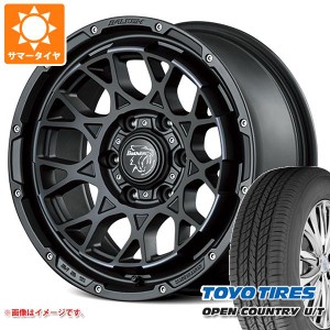 ハイエース 200系用 サマータイヤ トーヨー オープンカントリー U/T 215/70R16 100H ヴァルケン ローツェ 6.5-16 タイヤホイール4本セッ