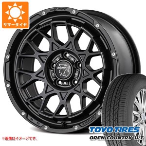 デリカD5用 サマータイヤ トーヨー オープンカントリー U/T 215/70R16 100H ヴァルケン ローツェ 7.0-16 タイヤホイール4本セット