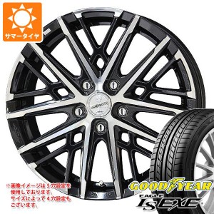 サマータイヤ 185/55R15 82V グッドイヤー イーグル LSエグゼ スマック グレイヴ 5.5-15 タイヤホイール4本セット