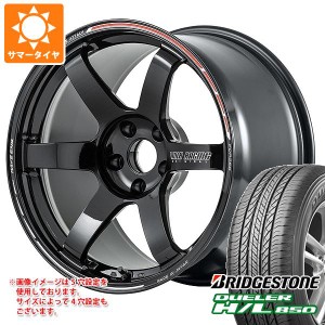 サマータイヤ 225/55R18 98V ブリヂストン デューラー H/L850 レイズ ボルクレーシング TE37 サーガ Sプラス タイムアタックエディション