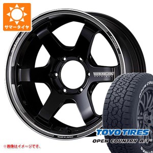 サマータイヤ 265/65R18 114H トーヨー オープンカントリー A/T3 ホワイトレター レイズ ボルクレーシング TE37SB ツアラー 8.5-18 タイ