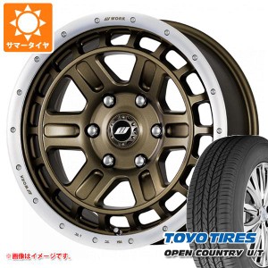 サマータイヤ 215/70R16 100H トーヨー オープンカントリー U/T ワーク クラッグ T-グラビック 2 7.0-16 タイヤホイール4本セット