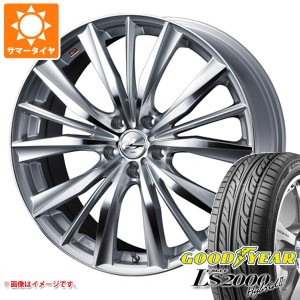 サマータイヤ 155/55R14 69V グッドイヤー イーグル LS2000 ハイブリッド2 レオニス VX 4.5-14 タイヤホイール4本セット