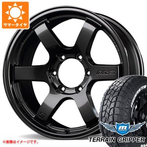 ランドクルーザー プラド 150系用 サマータイヤ モンスタ テレーングリッパー 265/60R18 114T XL ホワイトレター レイズ グラムライツ 57