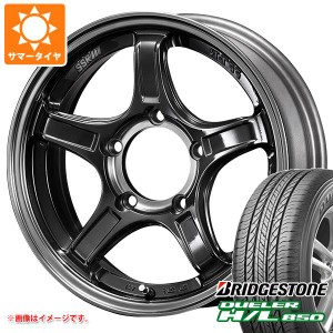 ジムニー用 サマータイヤ ブリヂストン デューラー H/L850 175/80R16 91S SSR ディバイド X03J 5.5-16 タイヤホイール4本セット