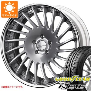 サマータイヤ 245/40R19 98W XL グッドイヤー イーグル LSエグゼ SSR エグゼキューター CV05 8.5-19 タイヤホイール4本セット