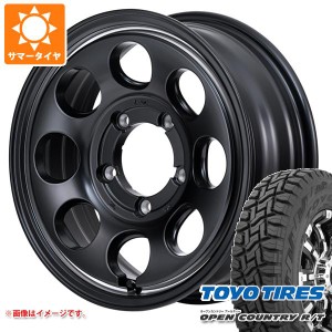 ジムニーシエラ JB74W用 サマータイヤ トーヨー オープンカントリー R/T 235/70R16 106Q ホワイトレター ガルシア パーム8 6.0-16 タイヤ