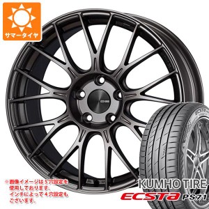 サマータイヤ 265/35R18 97Y XL クムホ エクスタ PS71 エンケイ パフォーマンスライン PFM1 9.0-18 タイヤホイール4本セット