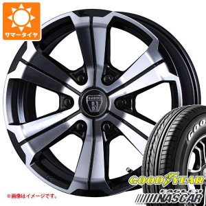 ハイエース 200系用 2024年製 サマータイヤ グッドイヤー イーグル ＃1 ナスカー 215/65R16C 109/107R ホワイトレター クリムソン バルベ