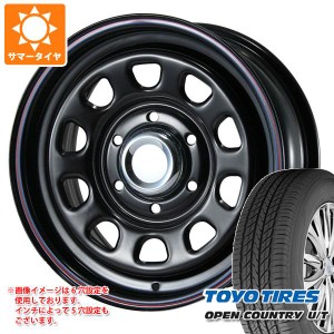 ハイエース 200系用 サマータイヤ トーヨー オープンカントリー U/T 215/70R16 100H MLJ デイトナ SS 7.0-16 タイヤホイール4本セット