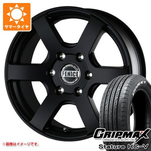 ハイエース 200系用 サマータイヤ グリップマックス スタチャー HC-V 215/60R17C 109/107S ホワイトレター ドゥオール フェニーチェ クロ