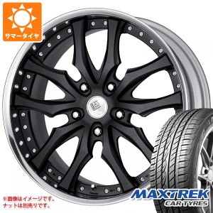 LX570用 サマータイヤ マックストレック フォルティス T5 285/45R22 114V XL ワーク LS パラゴン SUV 9.0-22 タイヤホイール4本セット