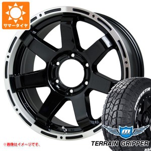 5本セット FJクルーザー 10系用 サマータイヤ モンスタ テレーングリッパー 265/70R17 115T ホワイトレター マッドクロス MC-76 7.5-17 