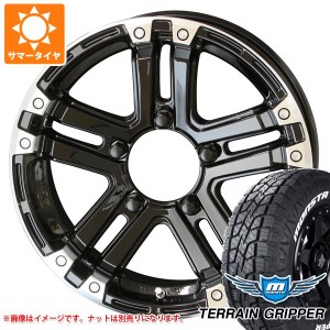 ジムニー用 サマータイヤ モンスタ テレーングリッパー 175/80R16 91S ホワイトレター PPX SJ-X5 5.5-16 タイヤホイール4本セット