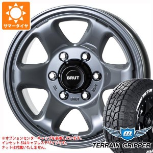 ランドクルーザー プラド 150系用 サマータイヤ モンスタ テレーングリッパー 265/65R17 116T XL ホワイトレター ブルート BR-44 7.5-17 