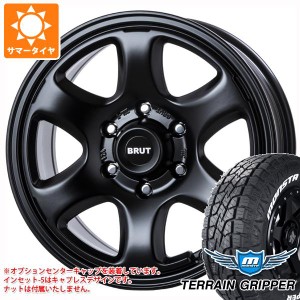 FJクルーザー 10系用 サマータイヤ モンスタ テレーングリッパー 265/70R17 115T ホワイトレター ブルート BR-44 7.5-17 タイヤホイール4