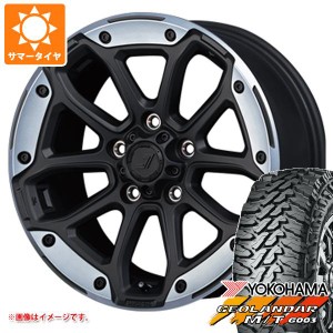 5本セット ジープ ラングラー JK/JL系用 サマータイヤ ヨコハマ ジオランダー M/T G003 35x12.50R17 LT 121Q ジェップセン MJCR 216 タイ