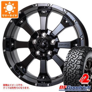 ジープ グランドチェロキー WK系用 サマータイヤ BFグッドリッチ オールテレーンT/A KO2 LT265/60R18 119/116S ブラックレター MKW MK-46