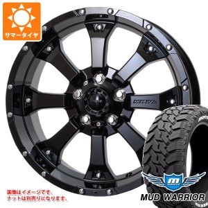 ジープ グランドチェロキー WK系用 サマータイヤ モンスタ マッドウォーリアー LT265/60R18 119/116Q ホワイトレター MKW MK-46 タイヤホ