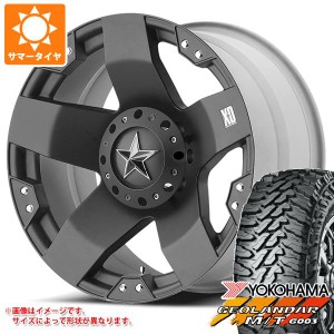 5本セット ジープ ラングラー JK/JL系用 サマータイヤ ヨコハマ ジオランダー M/T G003 35x12.50R17 LT 121Q KMC XD775 ロックスター タ