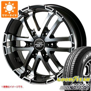 ハイエース 200系用 2024年製 サマータイヤ グッドイヤー イーグル ＃1 ナスカー 215/65R16C 109/107R ホワイトレター ゼロブレイクS 6.5