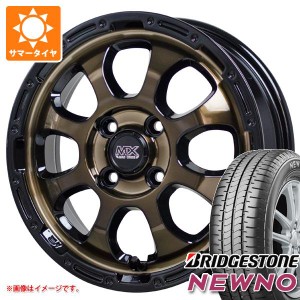 サマータイヤ 155/55R14 69V ブリヂストン ニューノ マッドクロスグレイス 4.5-14 タイヤホイール4本セット