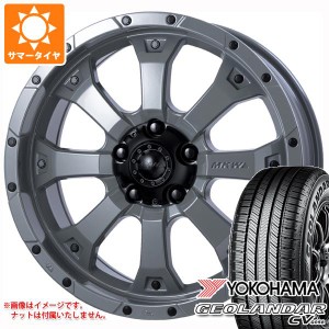 サマータイヤ 215/70R16 100H ヨコハマ ジオランダー CV G058 MKW MK-46 7.0-16 タイヤホイール4本セット