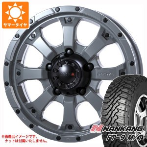 ジムニー用 サマータイヤ ナンカン FT-9 M/T 175/80R16 91S ホワイトレター MKW MK-46 5.5-16 タイヤホイール4本セット