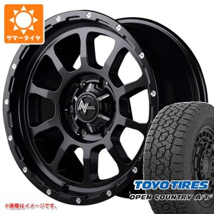 ハイエース 200系用 サマータイヤ トーヨー オープンカントリー A/T3 215/70R16 100T ナイトロパワー M10 パーシング 6.5-16 タイヤホイ