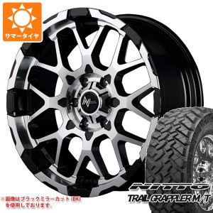 サマータイヤ 265/70R17 121Q ニットー トレイルグラップラー M/T ナイトロパワー M28 バレット 8.0-17 タイヤホイール4本セット