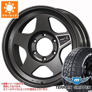 FJクルーザー 10系用 サマータイヤ モンスタ テレーングリッパー 265/70R17 115T ホワイトレター ブラッドレー フォージド タクミ 8.0-17