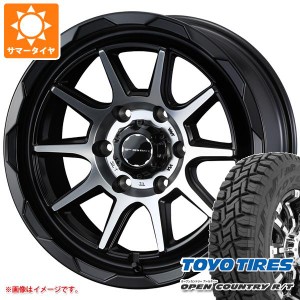 ハイエース 200系用 サマータイヤ トーヨー オープンカントリー R/T 215/70R16 100Q ブラックレター マッドヴァンス06 6.5-16 タイヤホイ