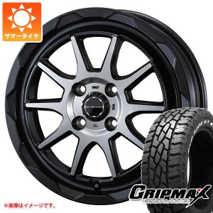 サマータイヤ 165/65R14 79S グリップマックス マッドレイジ R/T MAX ブラックレター マッドヴァンス06 4.5-14 タイヤホイール4本セット