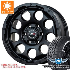 FJクルーザー 10系用 サマータイヤ モンスタ テレーングリッパー LT285/70R17 121/118R ホワイトレター LMG CS-9 7.5-17 タイヤホイール4