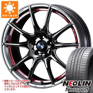 サマータイヤ 215/40R18 89W XL ネオリン ネオスポーツ ウェッズスポーツ SA-25R 7.5-18 タイヤホイール4本セット