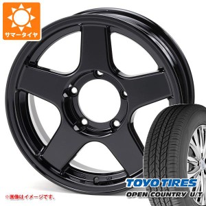 ジムニーシエラ JB74W用 サマータイヤ トーヨー オープンカントリー U/T 215/70R16 100H ブラッドレー V エボリューション 5.5-16 タイヤ