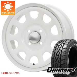 サマータイヤ 165/65R14 79S グリップマックス マッドレイジ R/T MAX ブラックレター MLJ デイトナ SS 5.0-14 タイヤホイール4本セット