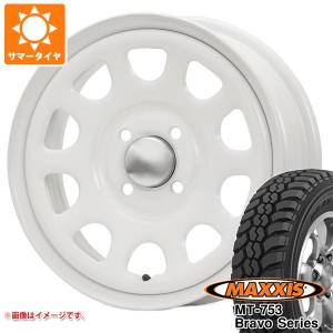 ハイゼットトラック S500系用 サマータイヤ マキシス MT-753 ブラボーシリーズ 185R14C 102/100Q 8PR ブラックサイドウォール MLJ デイト