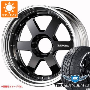 FJクルーザー 10系用 サマータイヤ モンスタ テレーングリッパー 265/70R17 115T ホワイトレター ファブレス ヴァローネ RS-6 8.0-17 タ