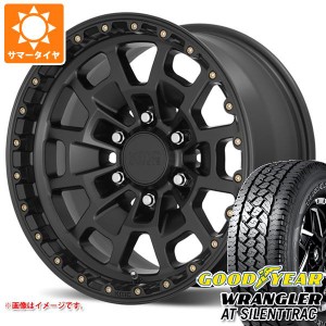 サマータイヤ 265/70R17 116H XL グッドイヤー ラングラー AT サイレントトラック アウトラインホワイトレター KMC KM718 サミット 8.5-1