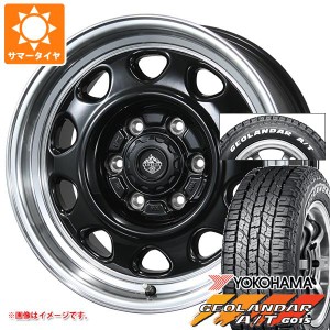 ハイエース 200系用 2024年製 サマータイヤ ヨコハマ ジオランダー A/T G015 215/65R16C 109/107S ホワイトレター ランドフット SWZ 6.5-