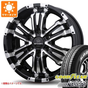 ハイエース 200系用 サマータイヤ グッドイヤー イーグル ＃1 ナスカー 215/60R17C 109/107R ホワイトレター バドックス ロクサーニ バト