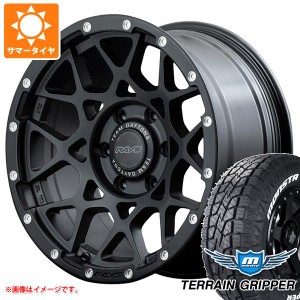 サマータイヤ 265/65R17 116T XL モンスタ テレーングリッパー ホワイトレター レイズ デイトナ M8 8.5-17 タイヤホイール4本セット