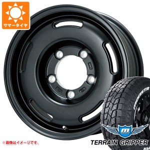 5本セット ジムニー用 サマータイヤ モンスタ テレーングリッパー 175/80R16 91S ホワイトレター プレミックス プディン 5.5-16 タイヤホ