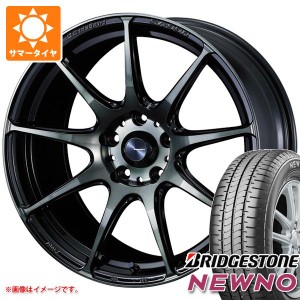 サマータイヤ 185/55R15 82V ブリヂストン ニューノ ウェッズスポーツ SA-99R 6.0-15 タイヤホイール4本セット