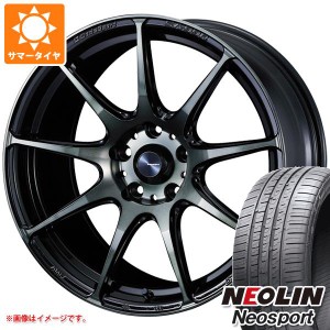 サマータイヤ 215/40R18 89W XL ネオリン ネオスポーツ ウェッズスポーツ SA-99R 7.5-18 タイヤホイール4本セット