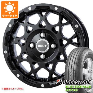 サクシード プロボックス 160系用 サマータイヤ ブリヂストン エコピア R710 165/80R14 91/90N (165R14 6PR相当) ブルート BR-55 5.0-14 