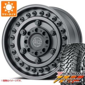 ジープ ラングラー JK/JL系用 サマータイヤ ヨコハマ ジオランダー M/T G003 33x12.50R17 LT 120Q ブラックライノ アーモリー タイヤホイ